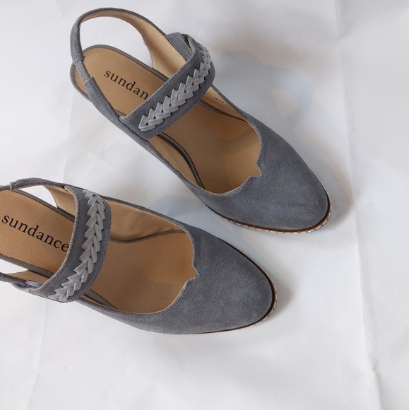 🆕🌿SUNDANCE SUEDE SLINGBACK🌿 - Picture 5 of 11